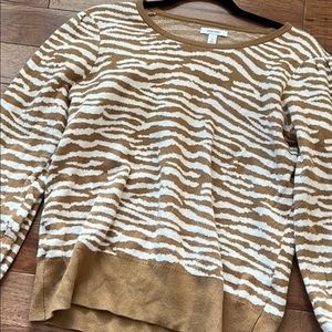 Nine West Zebra Sweater
